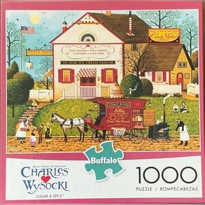 Buffalo Games “Sugar & Spice” 1000 piece puzzle by Charles Wysocki